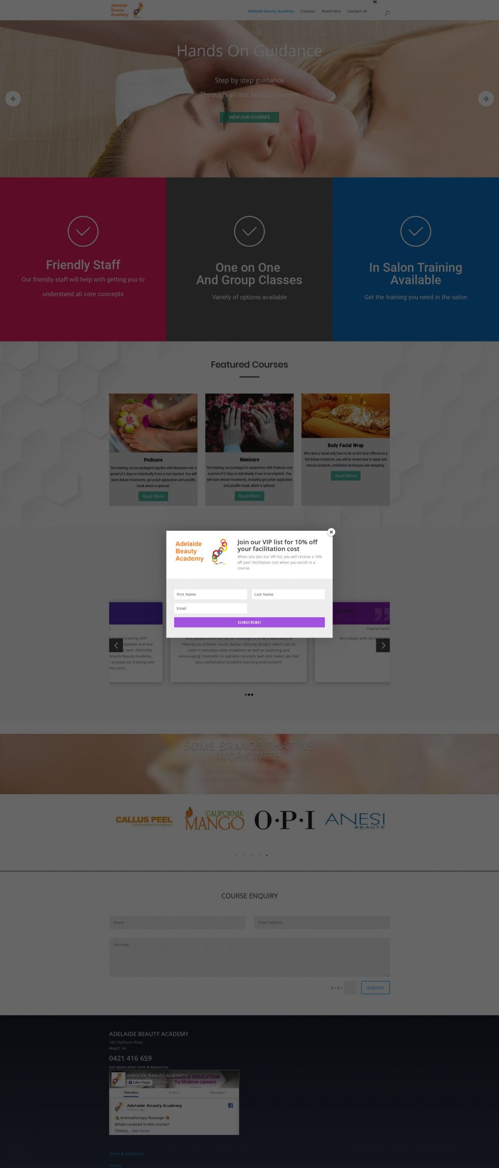 Adelaide Beauty Academy  Design Adelaide