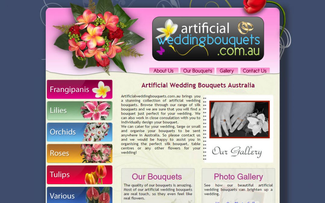 Artificial Wedding Bouquets